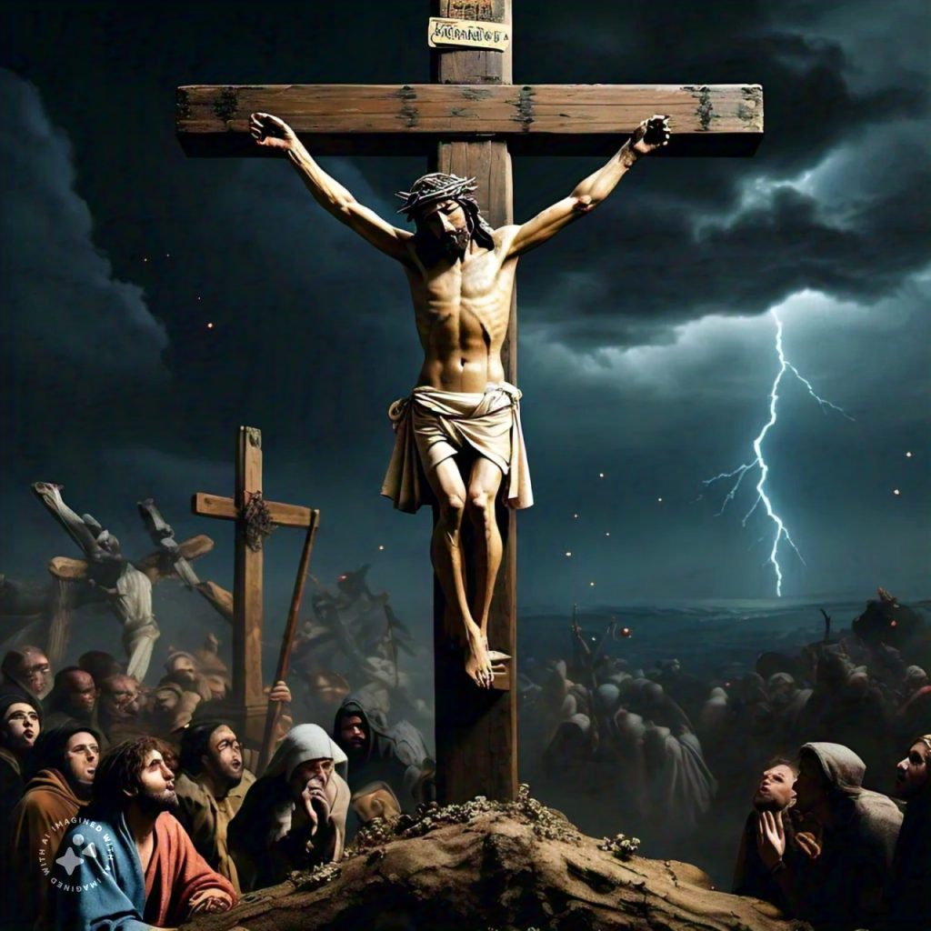Jesus on the cross